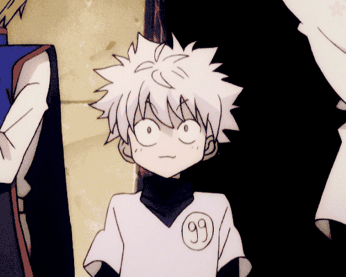 Killua from HxH gif