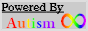 powered by autism button